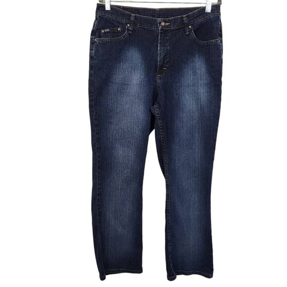 Riders by Lee Boot Cut Jeans Size 16 Classic Bootcut Denim - Picture 1 of 8
